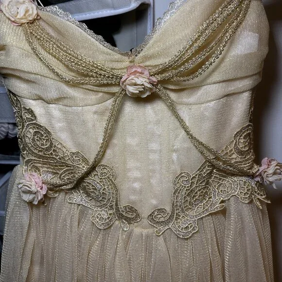 Nile Rose Corset Dress - LaceMade sz S - Picture 3 of 7